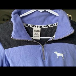 PINK quarter zip